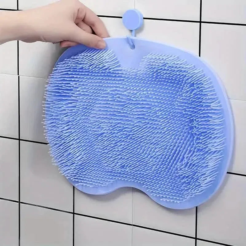 2-Pack: Non-Slip Foot & Back Scrubber with Exfoliating Cushion - A-1 Thread Vault