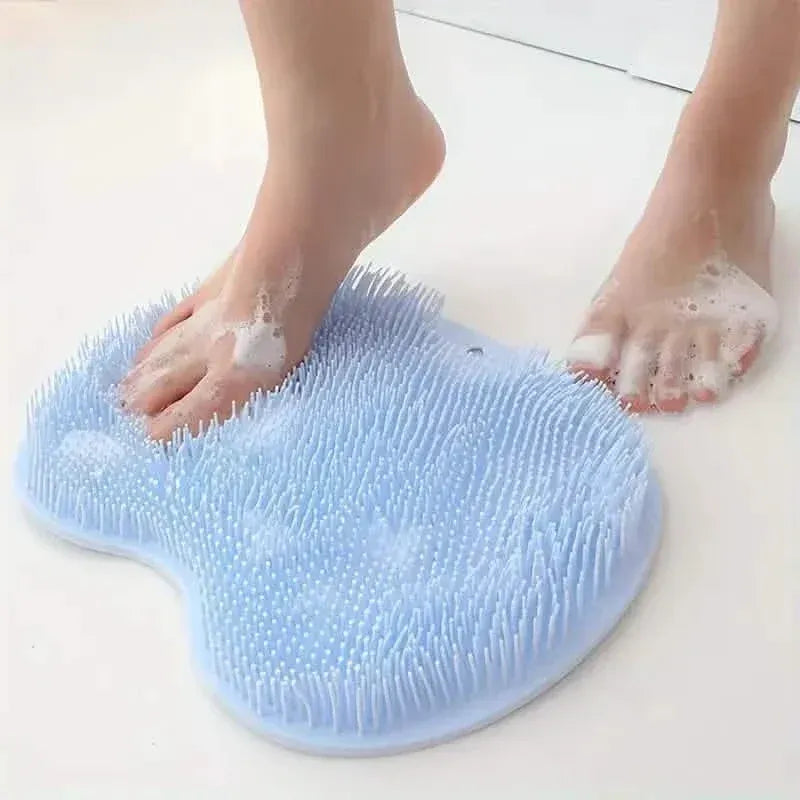 2-Pack: Non-Slip Foot & Back Scrubber with Exfoliating Cushion - A-1 Thread Vault