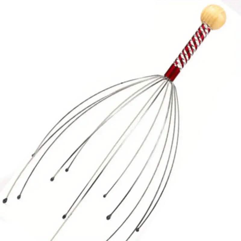 2-Pack: Octopus Head Scalp Relaxation Metal Massager - A-1 Thread Vault