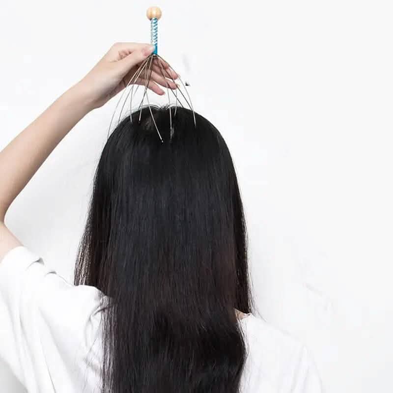 2-Pack: Octopus Head Scalp Relaxation Metal Massager - A-1 Thread Vault