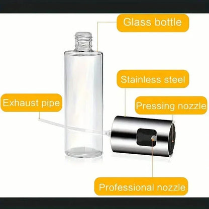 2-Pack: Olive Oil Spray Bottle Dispenser For Cooking, BBQ, Salad, Baking, Roasting, Grilling - A-1 Thread Vault