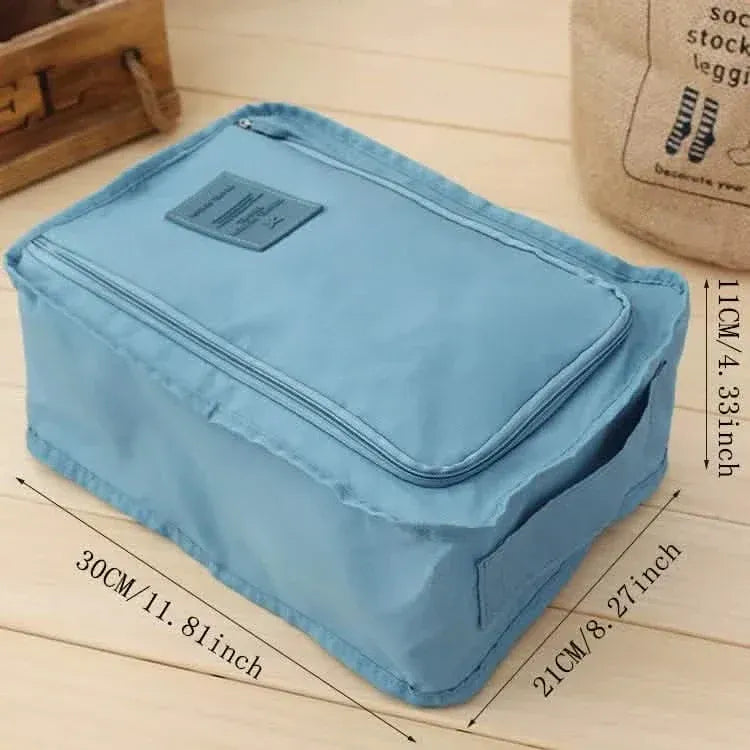 2-Pack: Portable Waterproof Travel Shoes Storage Bag - A-1 Thread Vault