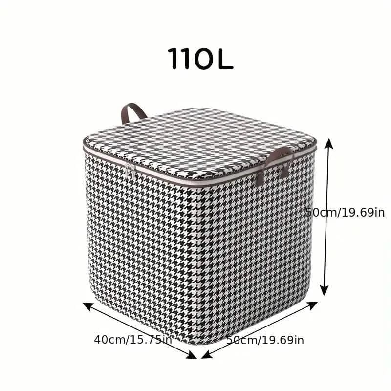 2-Pack: Quilt Storage Bag Organizer Non-woven Dustproof Foldable Wardrobe Space Saving Bag - A-1 Thread Vault