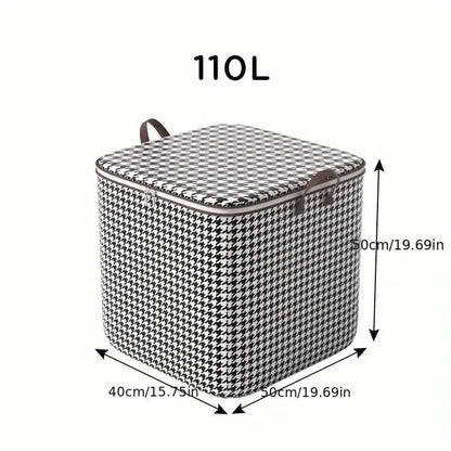 2-Pack: Quilt Storage Bag Organizer Non-woven Dustproof Foldable Wardrobe Space Saving Bag - A-1 Thread Vault
