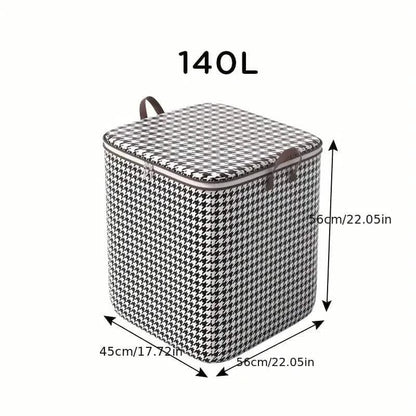 2-Pack: Quilt Storage Bag Organizer Non-woven Dustproof Foldable Wardrobe Space Saving Bag - A-1 Thread Vault