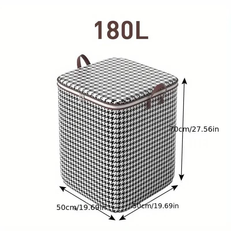 2-Pack: Quilt Storage Bag Organizer Non-woven Dustproof Foldable Wardrobe Space Saving Bag - A-1 Thread Vault