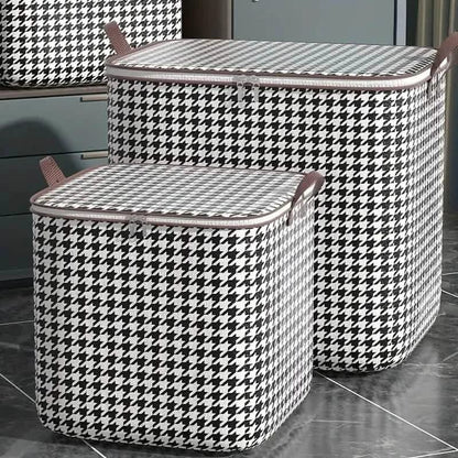 2-Pack: Quilt Storage Bag Organizer Non-woven Dustproof Foldable Wardrobe Space Saving Bag - A-1 Thread Vault