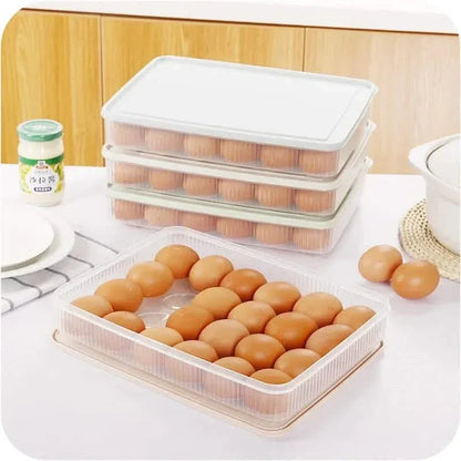 2-Pack: Refrigerator Egg Box Food Preservation - A-1 Thread Vault