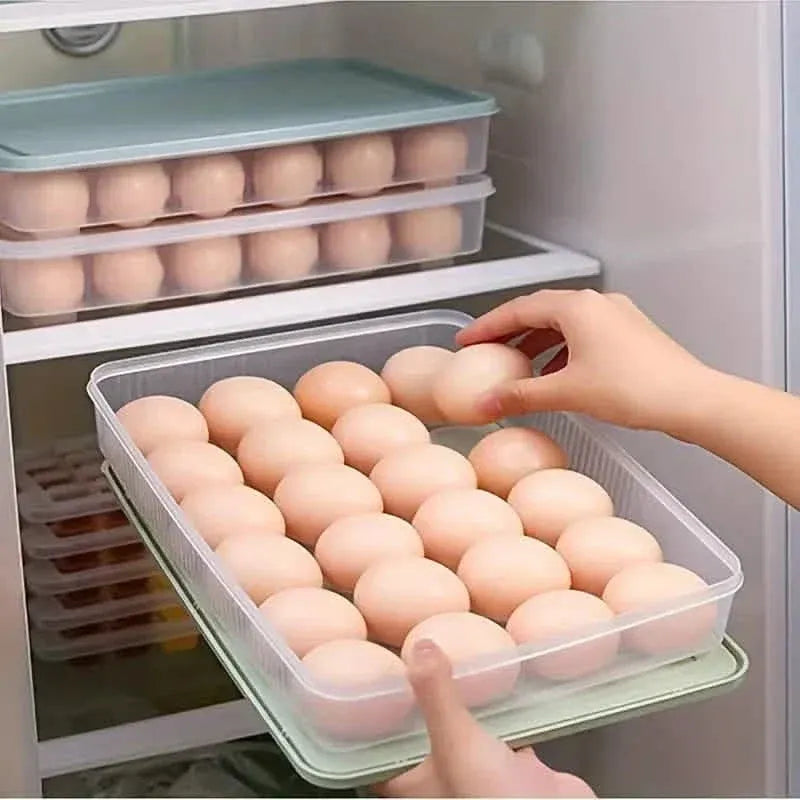 2-Pack: Refrigerator Egg Box Food Preservation - A-1 Thread Vault