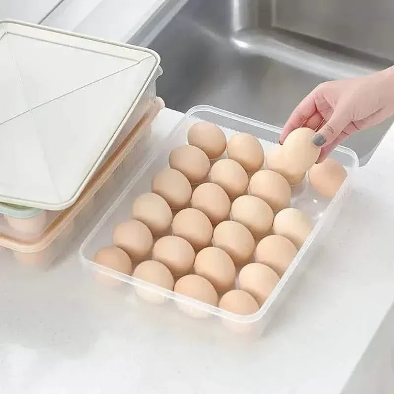 2-Pack: Refrigerator Egg Box Food Preservation - A-1 Thread Vault