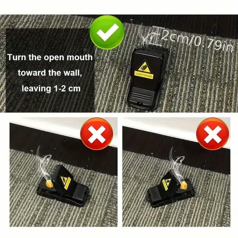 2-Pack: Safe Indoor Mouse Trap - A-1 Thread Vault