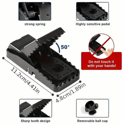 2-Pack: Safe Indoor Mouse Trap - A-1 Thread Vault