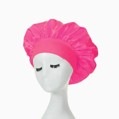 2-Pack: Satin Sleep Bonnet for Curly Hair - A-1 Thread Vault