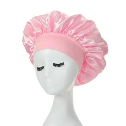 2-Pack: Satin Sleep Bonnet for Curly Hair - A-1 Thread Vault