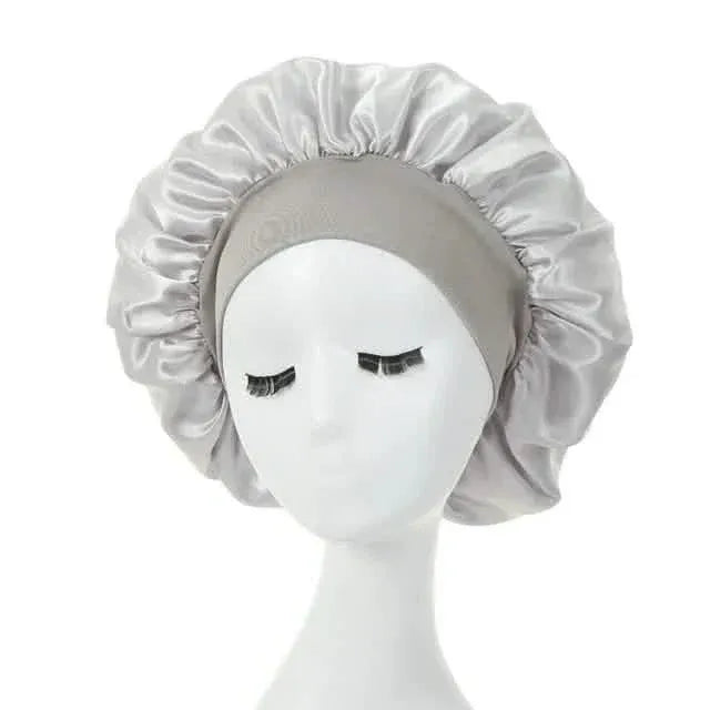 2-Pack: Satin Sleep Bonnet for Curly Hair - A-1 Thread Vault