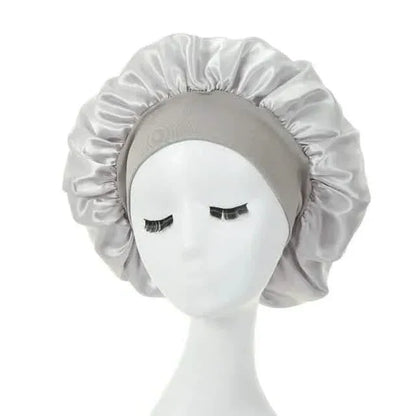 2-Pack: Satin Sleep Bonnet for Curly Hair - A-1 Thread Vault