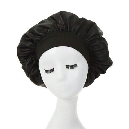 2-Pack: Satin Sleep Bonnet for Curly Hair - A-1 Thread Vault