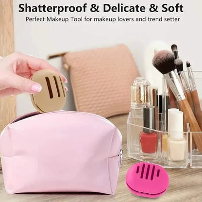 2-Pack: Silicone Makeup Sponge Holder Case - A-1 Thread Vault