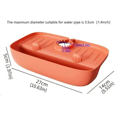 2-Pack: Sink Faucet Splash Guard - A-1 Thread Vault