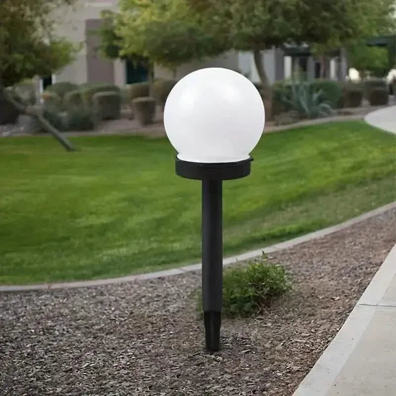 2-Pack: Solar LED Globe Powered Garden Light - A-1 Thread Vault