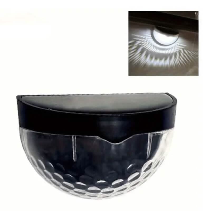2-Pack: Solar Wall Mount Outdoor Fence Lamp - A-1 Thread Vault