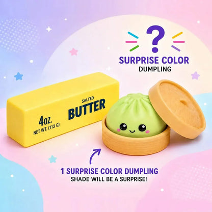 2-Pack: Squishy Dumpling & Butter Combo Pack – Slow Rising Fidget Toys - A-1 Thread Vault
