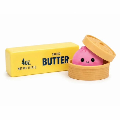 2-Pack: Squishy Dumpling & Butter Combo Pack – Slow Rising Fidget Toys - A-1 Thread Vault