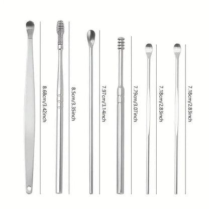 2-Pack: Stainless Steel Ear Pick Set - A-1 Thread Vault