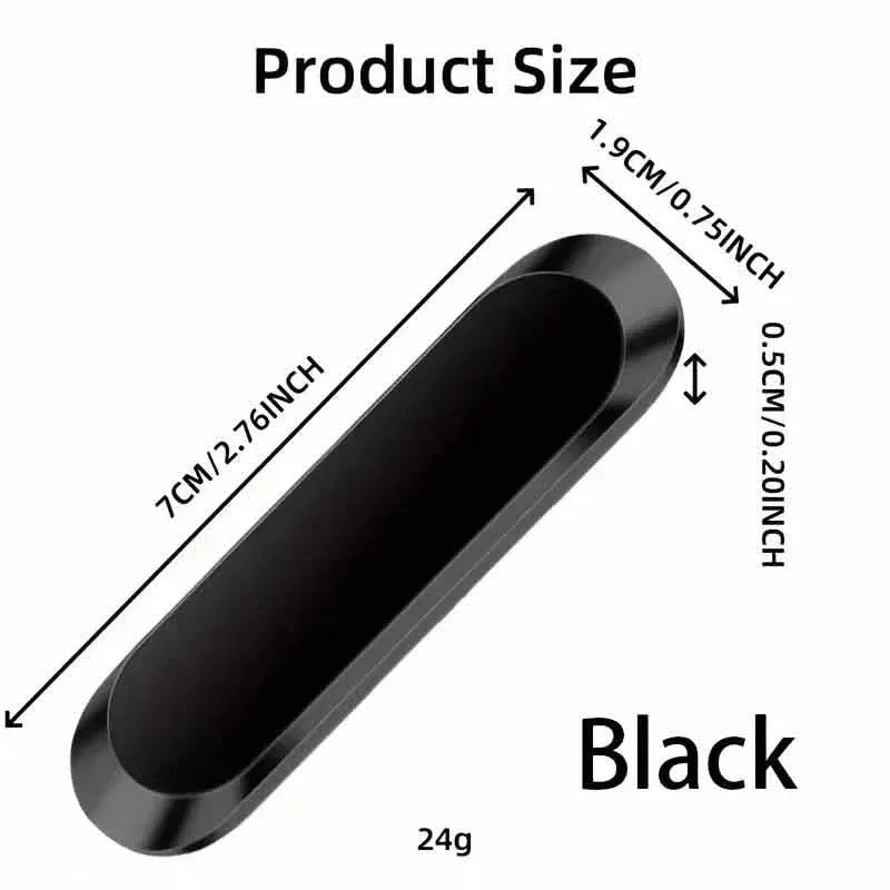 2-Pack: Super Magnetic Car Phone Holder – Black, Compact & Secure Grip - A-1 Thread Vault