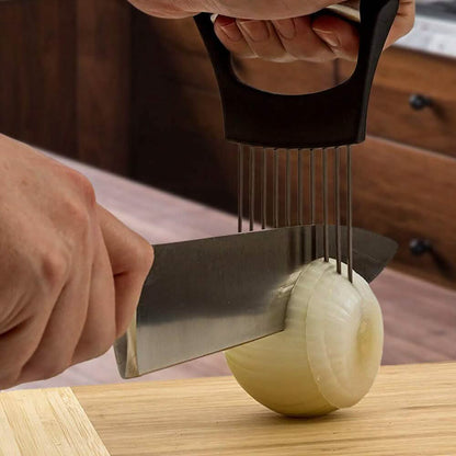 2-Pack: Ultra Sharp Knife Sharpener and Stainless Steel Vegetable and Meat Slicer Holder - A-1 Thread Vault