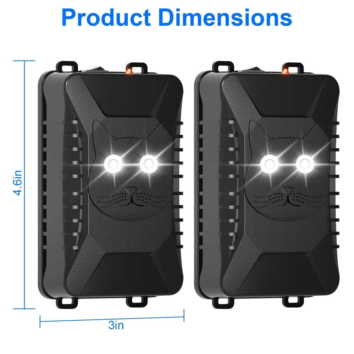 2-Pack: Under Hood Ultrasonic Repellent with 3 Power Supplies - A-1 Thread Vault