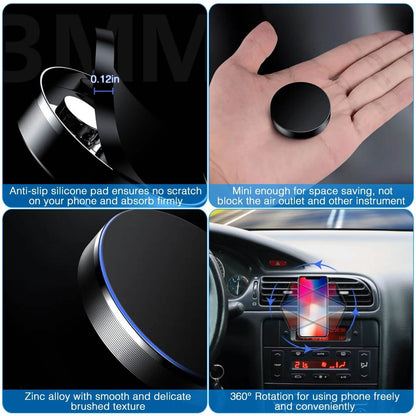 2-Pack: Universal Magnetic Car Mounts Dashboard - A-1 Thread Vault