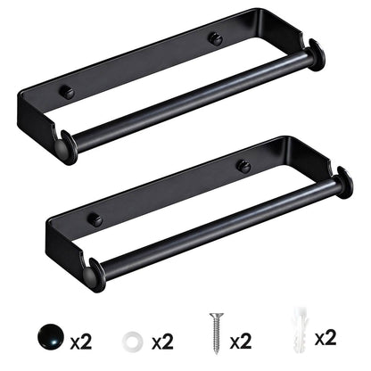 2-Pack: Wall Mounted Paper Towel Holder Under Cabinet - A-1 Thread Vault