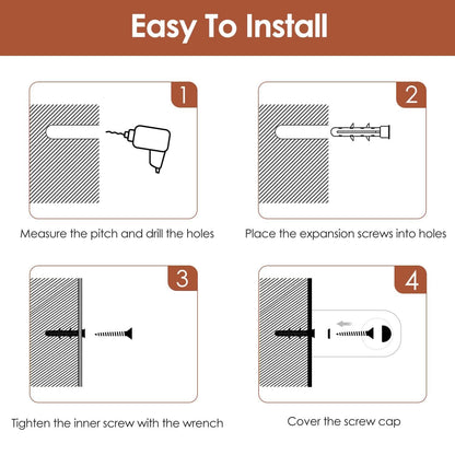 2-Pack: Wall Mounted Paper Towel Holder Under Cabinet - A-1 Thread Vault