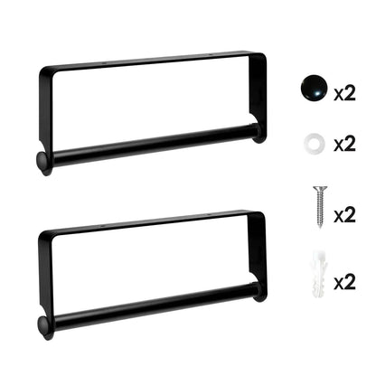 2-Pack: Wall Mounted Paper Towel Holder Under Cabinet - A-1 Thread Vault