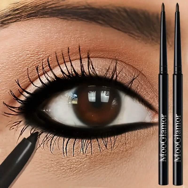 2-Pack: Waterproof Long-Lasting Eyeliner Pencil for Beginners - A-1 Thread Vault
