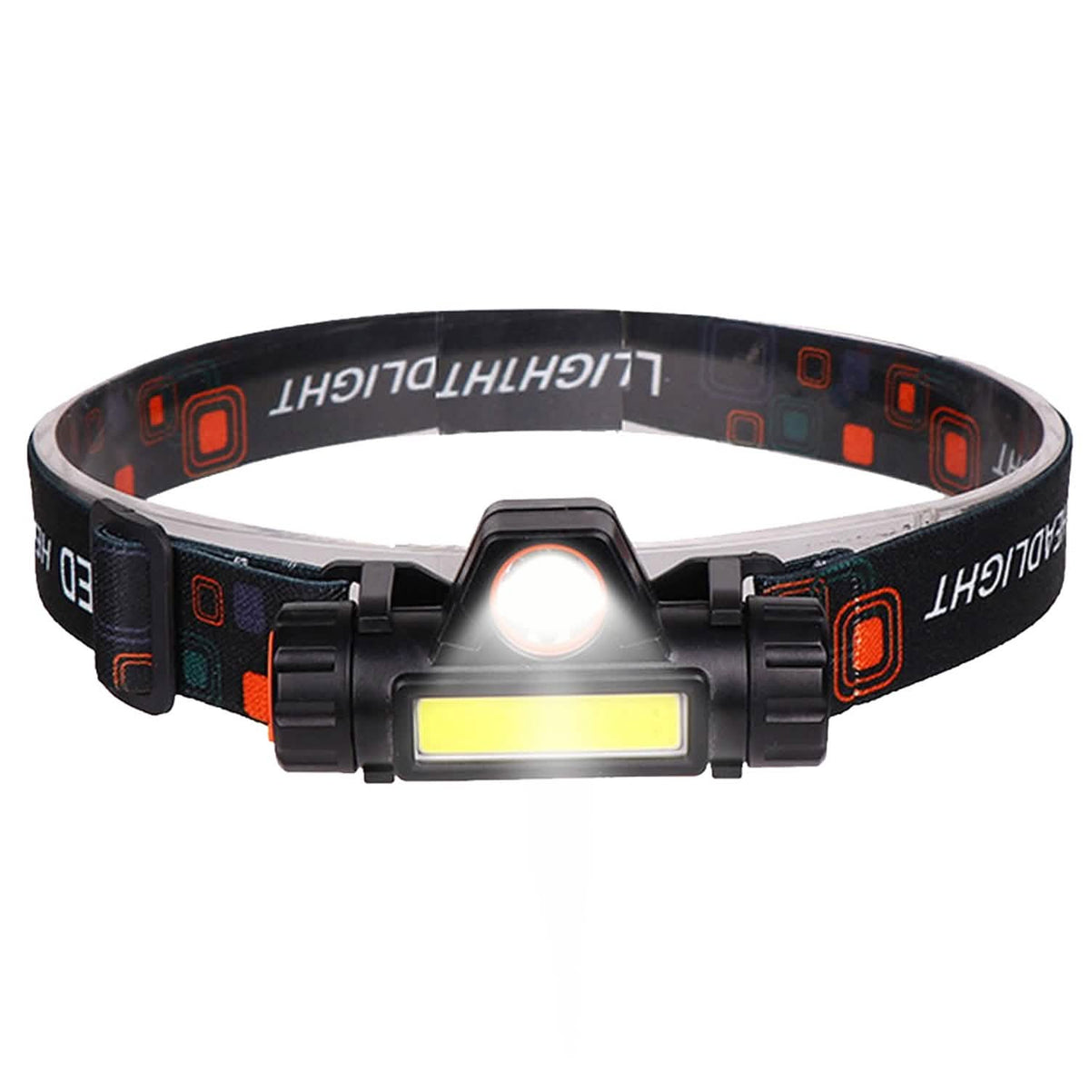 2-Pack: Waterproof Rechargeable Headlamp - A-1 Thread Vault