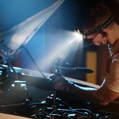 2-Pack: Waterproof Rechargeable Headlamp - A-1 Thread Vault