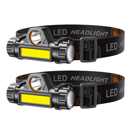 2-Pack: Waterproof Rechargeable Headlamp - A-1 Thread Vault
