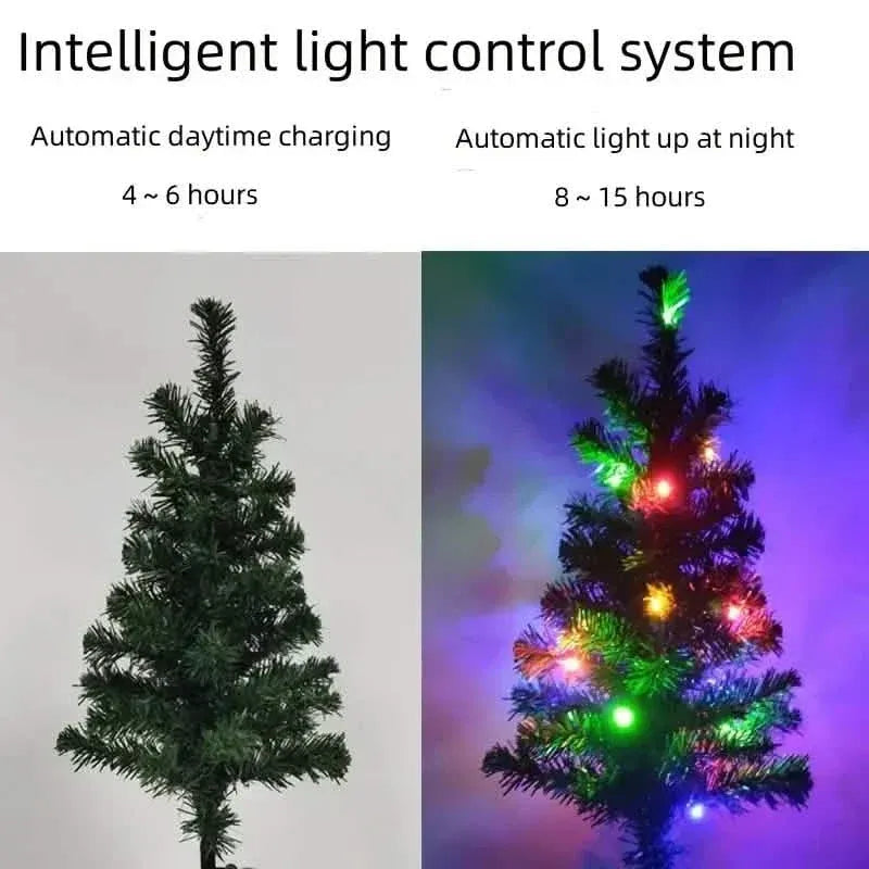 2-Pack: Waterproof Solar Christmas Tree LED Light - A-1 Thread Vault