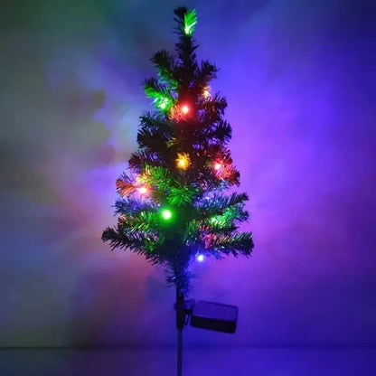 2-Pack: Waterproof Solar Christmas Tree LED Light - A-1 Thread Vault