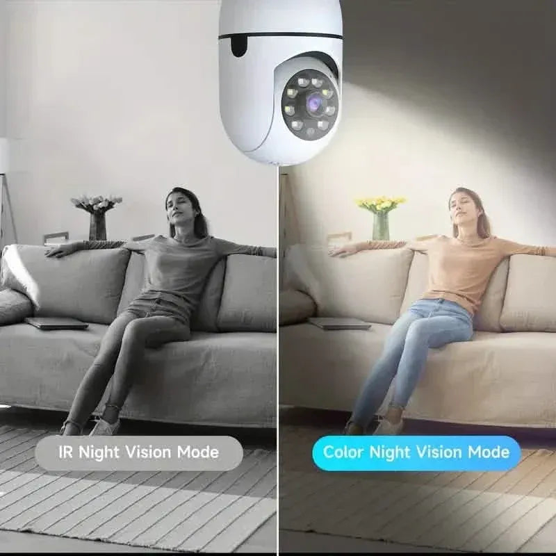 2-Pack: Wireless Security Cameras – 355° Rotation, Night Vision, Motion Detection, Two-Way Audio - A-1 Thread Vault