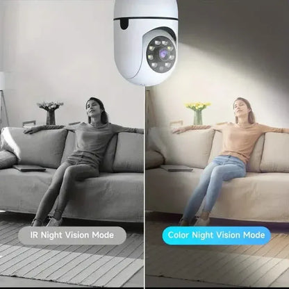 2-Pack: Wireless Security Cameras – 355° Rotation, Night Vision, Motion Detection, Two-Way Audio - A-1 Thread Vault