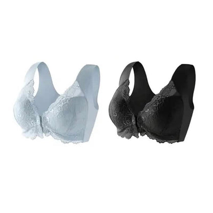 2-Pack: Women's Front Closure Bras - A-1 Thread Vault