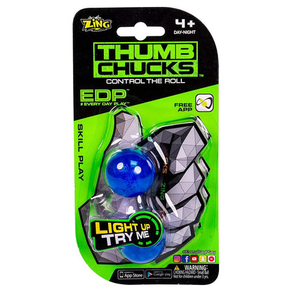 2-Pack: Zing Thumb Chucks Handheld Skill Toy - A-1 Thread Vault