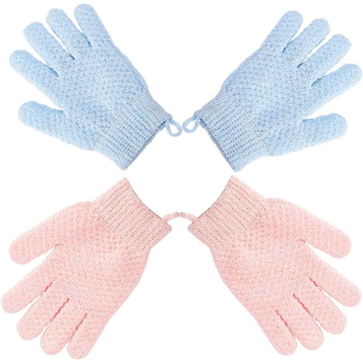 2-Pair: Exfoliating Bath Gloves - A-1 Thread Vault