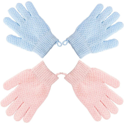 2-Pair: Exfoliating Bath Gloves - A-1 Thread Vault