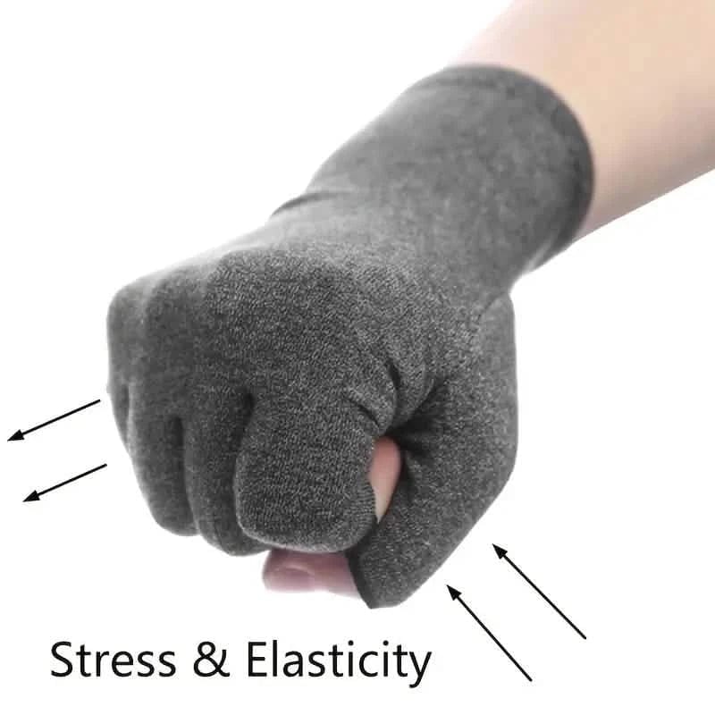 2-Pairs: Rheumatoid Arthritis Magnetic Compression Gloves - A-1 Thread Vault