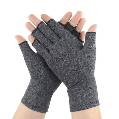 2-Pairs: Rheumatoid Arthritis Magnetic Compression Gloves - A-1 Thread Vault