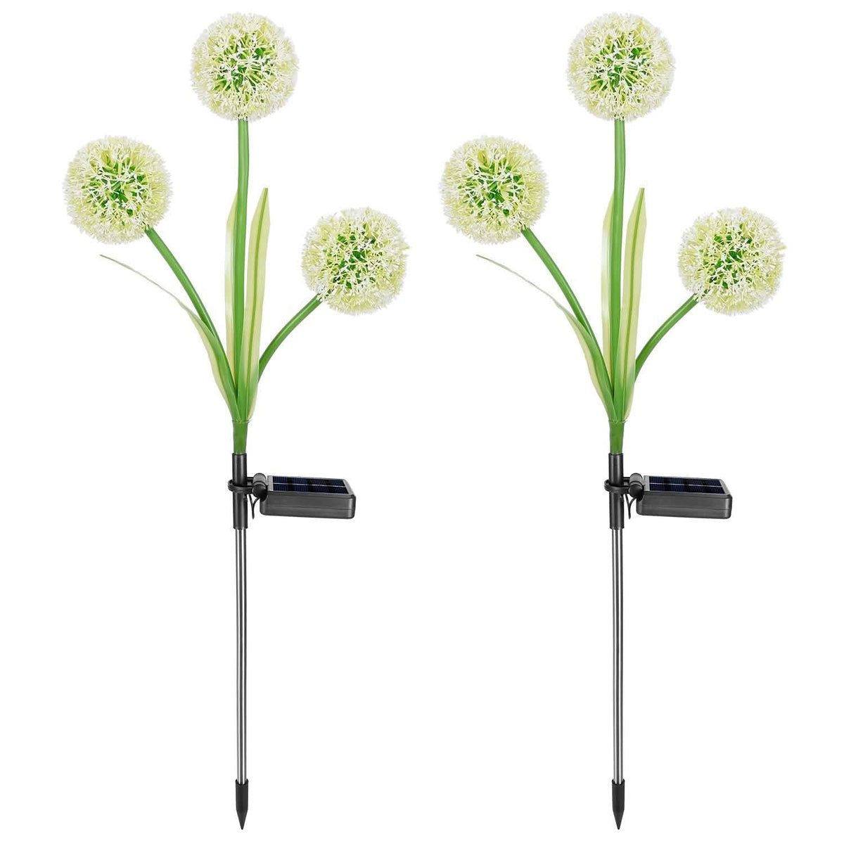 2-Piece: 36 LED Dandelion Solar Lights - A-1 Thread Vault
